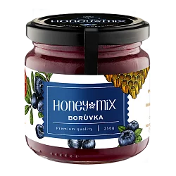 HoneyMix Med s borůvkou 250g