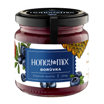 HoneyMix Med s borůvkou 250g HoneyMix Med s borůvkou 250g