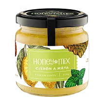 HoneyMix Med s citronem a mátou 250g