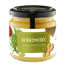 HoneyMix Med se zázvorem a citronovou trávou 250g HoneyMix Med se zázvorem a citronovou trávou 250g
