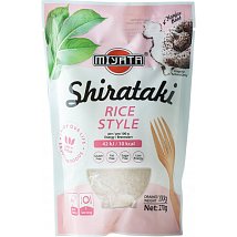 Konjakové nudle Shirataki ve tvaru rýže v nálevu 270g Konjakové nudle Shirataki ve tvaru rýže v nálevu 270g