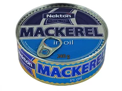 Nekton Makrela v rostlinném oleji 240g