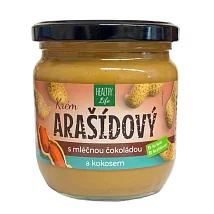 Arašídový krém s mléčnou čokoládou a kokosem 400g Arašídový krém s mléčnou čokoládou a kokosem 400g