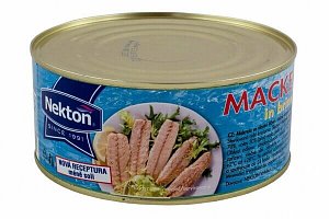 Nekton Makrela ve vlastní šťávě 900g Nekton Makrela ve vlastní šťávě 900g