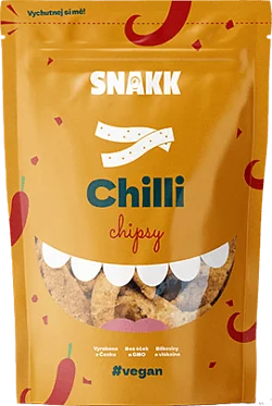 Snakk Chipsy s příchutí chilli 70g