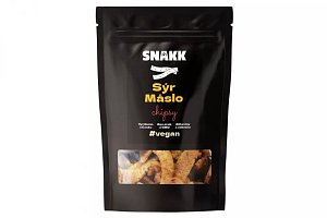 Snakk Chipsy s příchutí sýr a máslo 70g Snakk Chipsy s příchutí sýr a máslo 70g