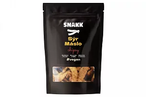 Snakk Chipsy s příchutí sýr a máslo 70g Snakk Chipsy s příchutí sýr a máslo 70g
