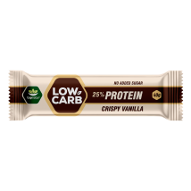 Topnatur Low carb proteinová tyčinka Crispy Vanilla 40g Topnatur Low carb proteinová tyčinka Crispy Vanilla 40g