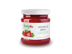 DailyMix Jahodový džem se sladidlem 205g (10 porcí)