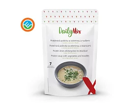 DailyMix Proteinová polévka se zeleninou a nudlemi 266g (7 porcí)