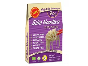 Slim Pasta Konjakové nudle thajské BIO v nálevu 270 g Slim Pasta Konjakové nudle thajské BIO v nálevu 270 g
