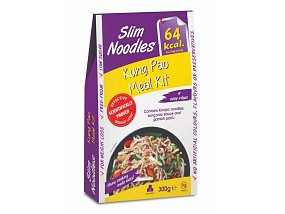 Slim Pasta Hotové jídlo s Kung Pao omáčkou a kořením 300 g Slim Pasta Hotové jídlo s Kung Pao omáčkou a kořením 300 g