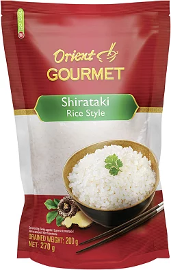 Orient Gourmet Shirataki ve tvaru rýže v nálevu 270 g
