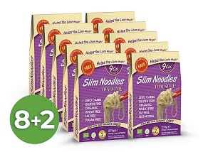 Výhodný balíček konjakových thajských nudlí Slim Pasta v nálevu 8+2 zdarma Výhodný balíček konjakových thajských nudlí Slim Pasta v nálevu 8+2 zdarma