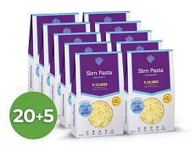 Výhodný balíček Slim Pasta špagety bez nálevu 20+5 zdarma