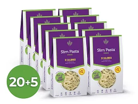 Výhodný balíček Slim Pasta penne bez nálevu 20+5 zdarma