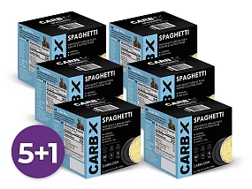 Výhodný balíček fitness špaget Carb X 5+1 zdarma