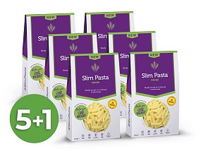 Výhodný balíček konjakových penne Slim Pasta bez nálevu 5+1 zdarma Výhodný balíček konjakových penne Slim Pasta bez nálevu 5+1 zdarma