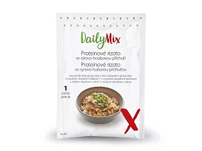 DailyMix Proteinové rizoto se sýrovo-houbovou příchutí (1 porce) DailyMix Proteinové rizoto se sýrovo-houbovou příchutí (1 porce)