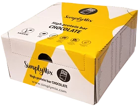 SimplyMix tyčinky čokoláda s malinou 12x50g
