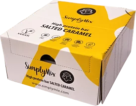 SimplyMix tyčinky slaný karamel 12x50g