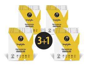 SimplyMix tyčinky čokoláda 3+1 ZDARMA
