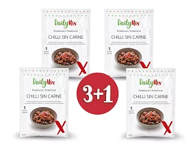 DailyMix Proteinové Chilli Sin Carne 3+1 zdarma DailyMix Proteinové Chilli Sin Carne 3+1 zdarma