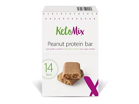 KetoMix Proteinové arašídové tyčinky 14 x 40 g