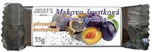Makovo - švestková ovocná tyčinka 33 g Makovo - švestková ovocná tyčinka 33 g