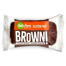 Balviten Brownie kakaové s kousky čokolády, bez lepku 37 g Balviten Brownie kakaové s kousky čokolády, bez lepku 37 g