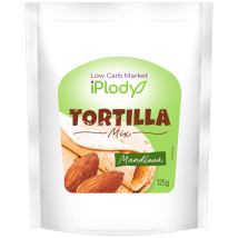 iPlody Low carb směs na tortillu mandlová 125 g iPlody Low carb směs na tortillu mandlová 125 g