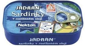 Nekton Sardinky v rostlinném oleji 125 g Nekton Sardinky v rostlinném oleji 125 g