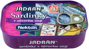 Nekton Sardinky v olivovém oleji 125 g