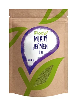 iPlody Mladý ječmen BIO prášek 200 g