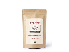 Telcek VEPŘOVÉ CHIPSY sladká paprika 50 g Telcek VEPŘOVÉ CHIPSY sladká paprika 50 g