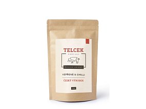 Telcek VEPŘOVÉ CHIPSY chilli 50 g Telcek VEPŘOVÉ CHIPSY chilli 50 g