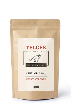 Telcek Krůtí Chipsy Originál 50 g