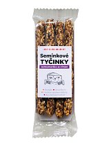 iPlody Low carb semínkové tyčinky se sýrem a ostropestřecem 50 g iPlody Low carb semínkové tyčinky se sýrem a ostropestřecem 50 g
