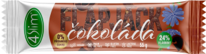 4Slim FLAPJACK čekanková tyčinka čokoláda 55g