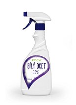 iPlody Ocet bílý 10 % na úklid - rozprašovač 500 ml iPlody Ocet bílý 10 % na úklid - rozprašovač 500 ml