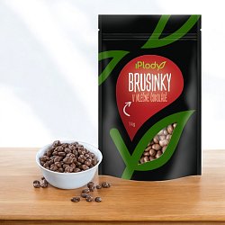 Klikva v mléčné čokoládě