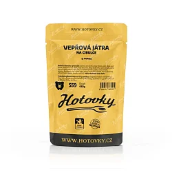 Hotovky Vepřová játra na cibulce 680 g (2 porce)