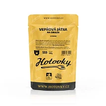 Hotovky Vepřová játra na cibulce 680 g (2 porce)