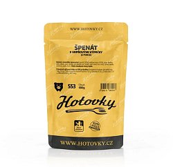 Hotovky Špenát s vepřovými výpečky 680 g (2 porce)